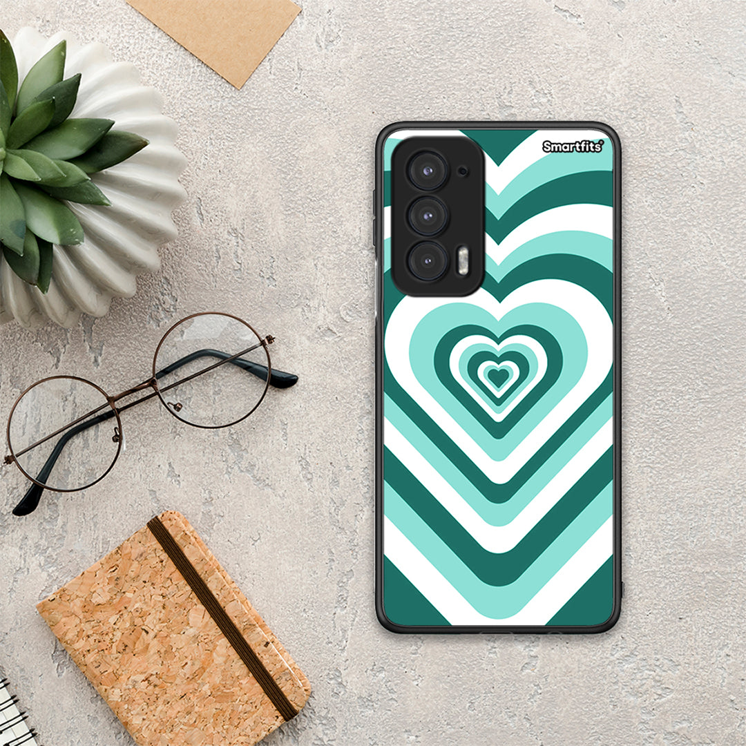 Green Hearts - Motorola Edge 20 5G θήκη