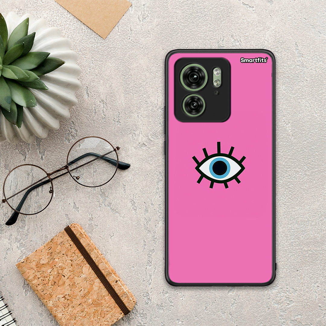 Blue Eye Pink - Motorola Edge 40 5G θήκη