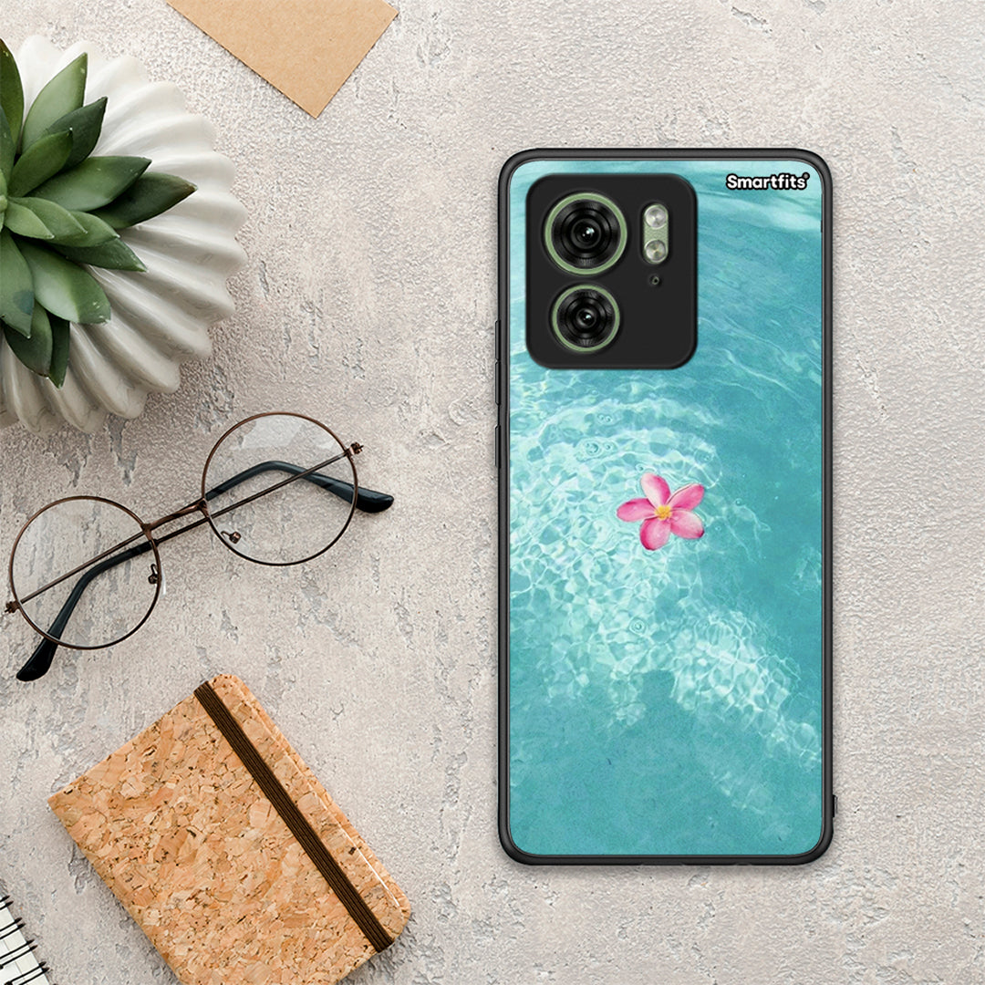 Water Flower - Motorola Edge 40 5G θήκη