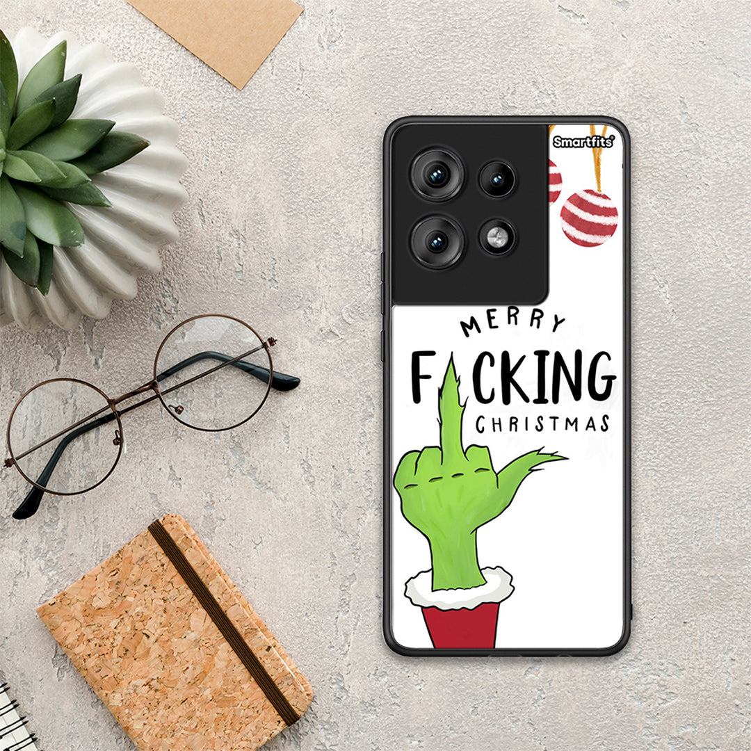 Merry F Xmas - Motorola Edge 50 θήκη