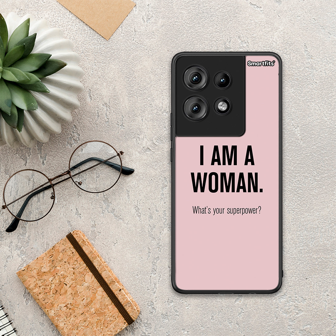 Superpower Woman - Motorola Edge 50 θήκη