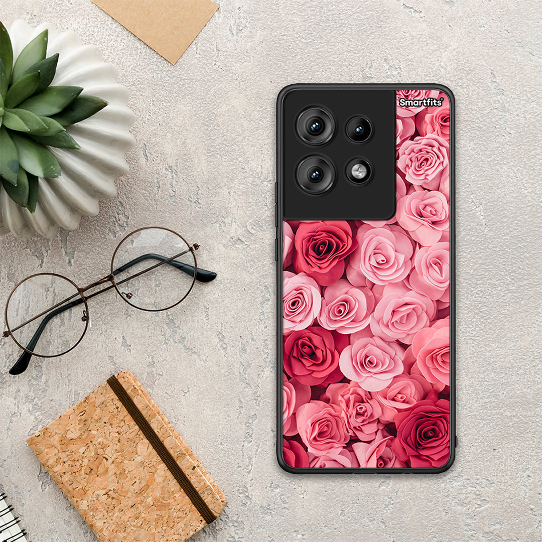 Valentine RoseGarden - Motorola Edge 50 θήκη
