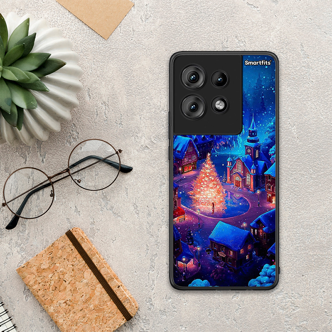 Xmas Village - Motorola Edge 50 θήκη