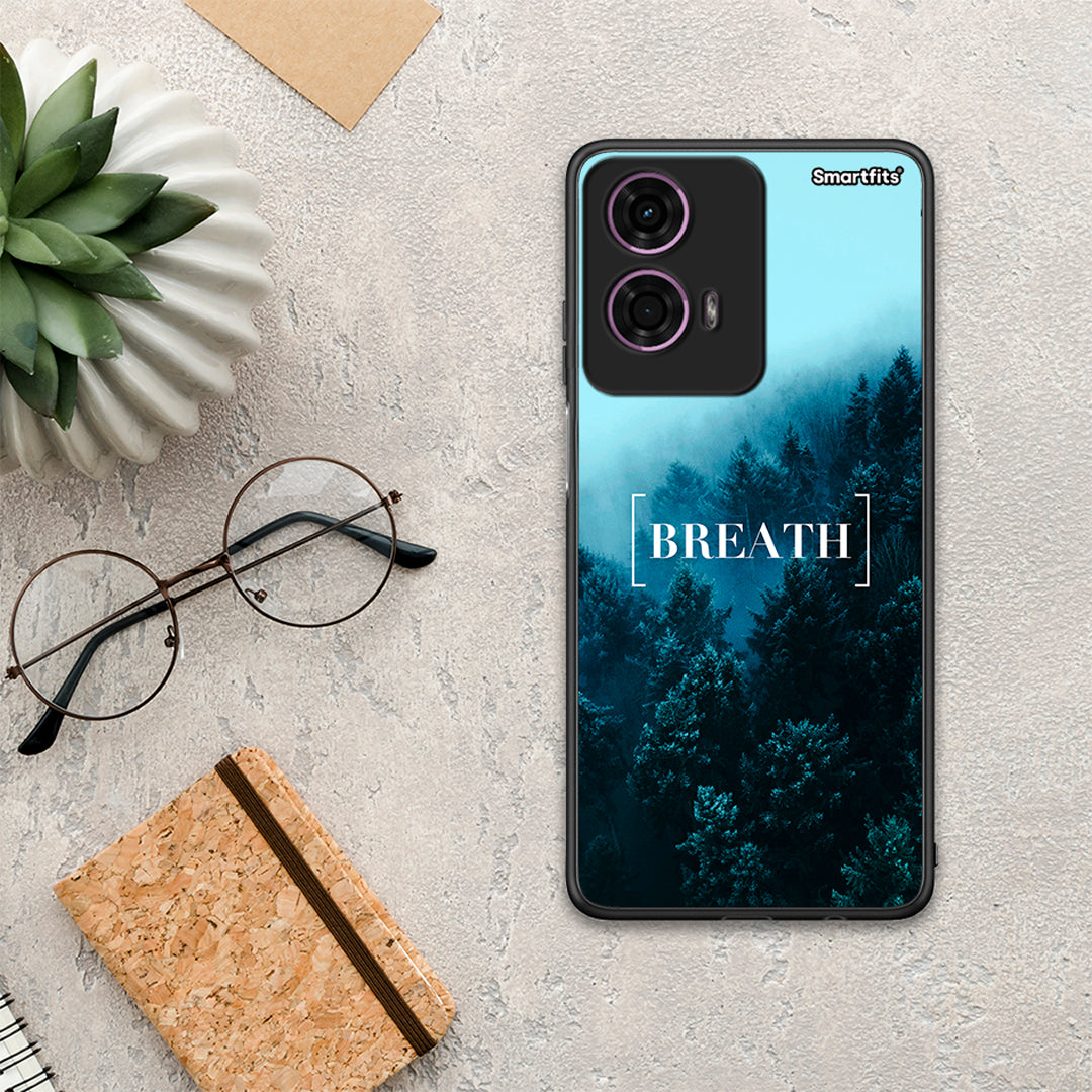 Quote Breath - Motorola G24 θήκη