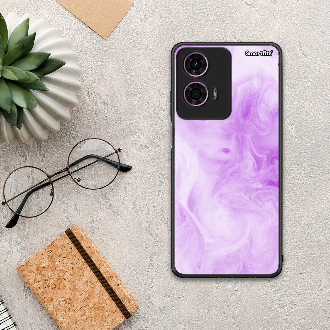 Watercolor Lavender - Motorola G24 θήκη