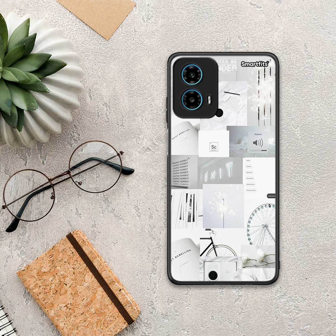 Collage Make Me Wonder - Motorola G34 5G θήκη