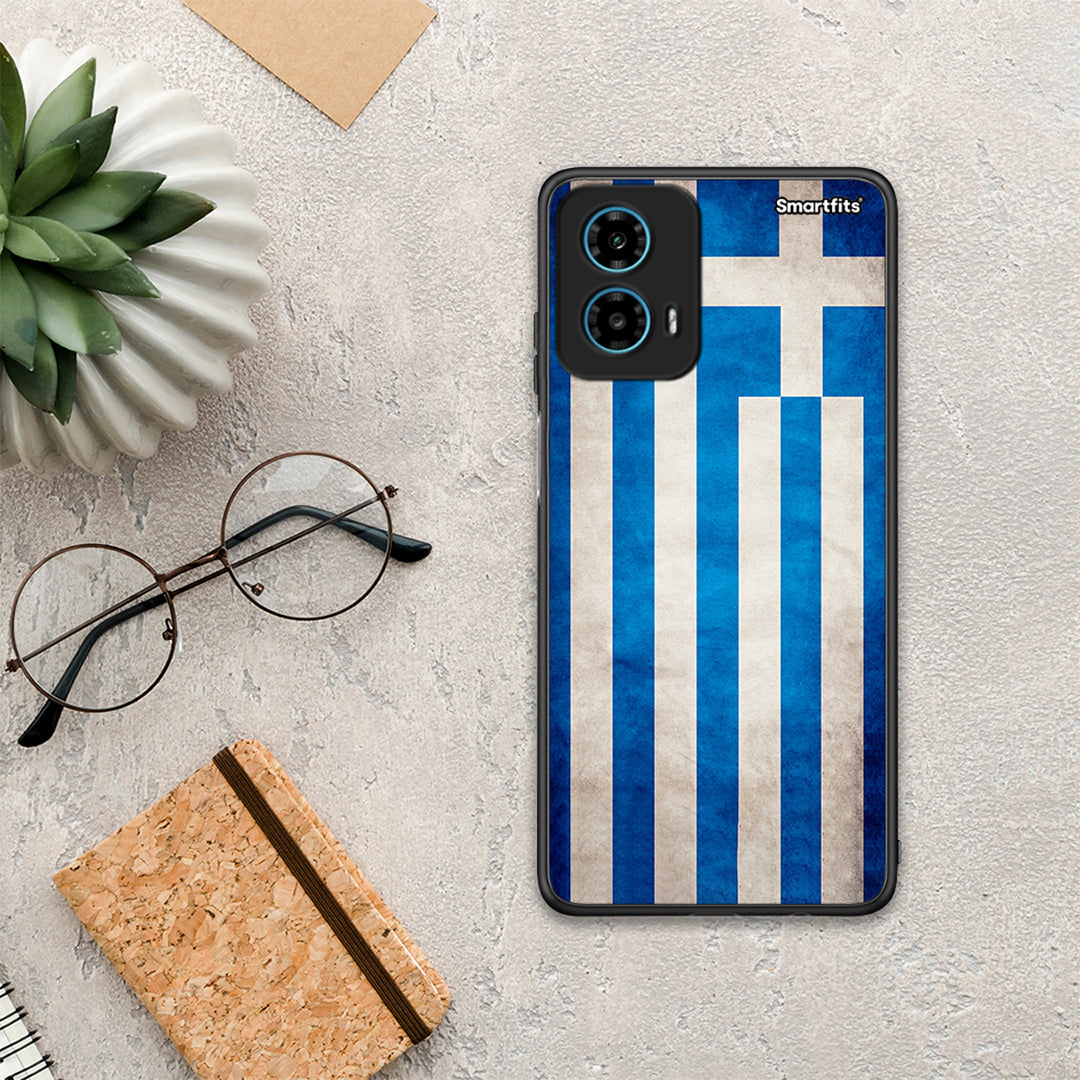 Flag Greek - Motorola G34 5G θήκη