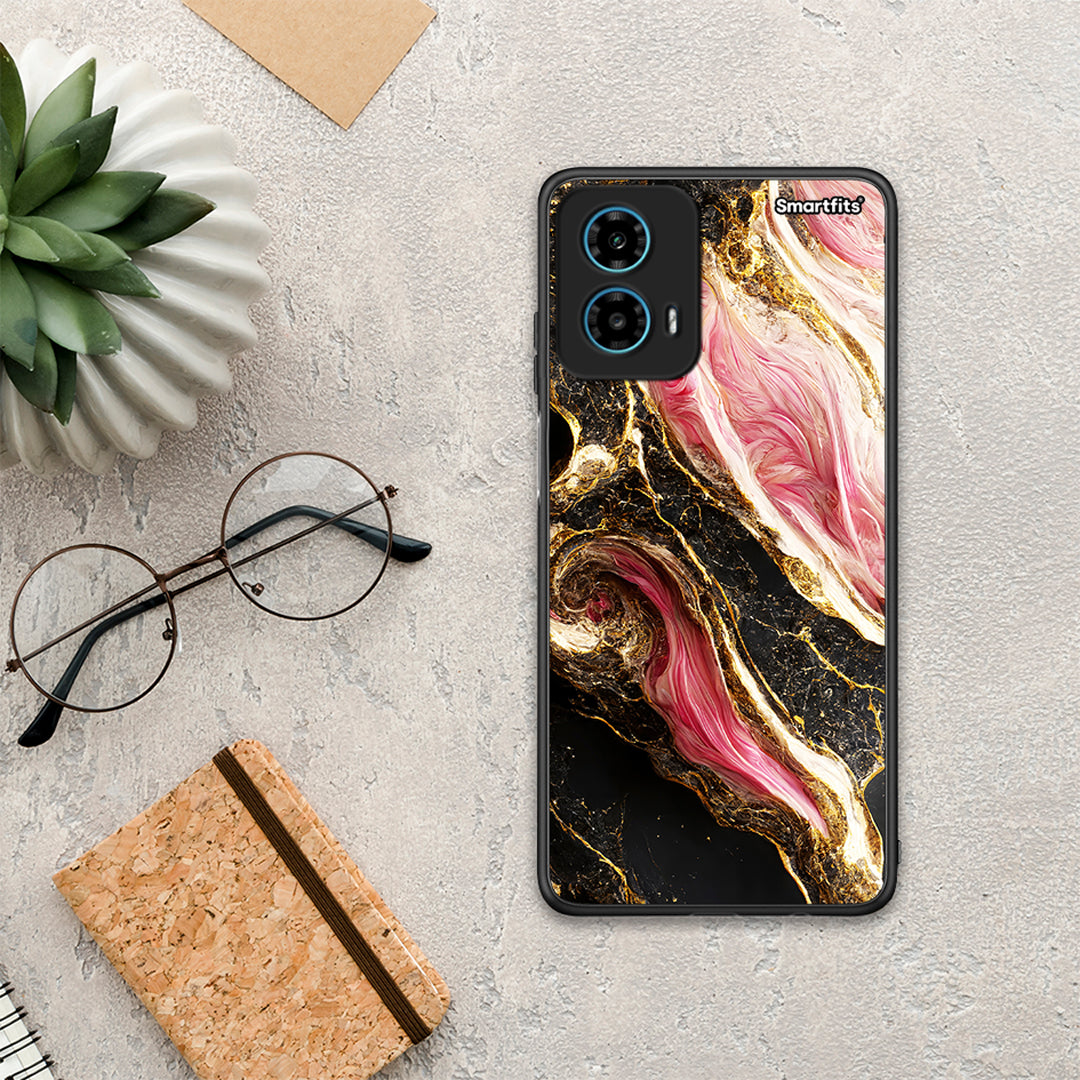 Glamorous Pink Marble - Motorola G34 5G θήκη