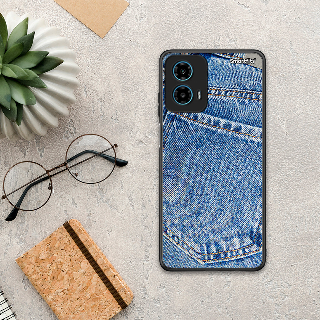 Jeans Pocket - Motorola G34 5G θήκη