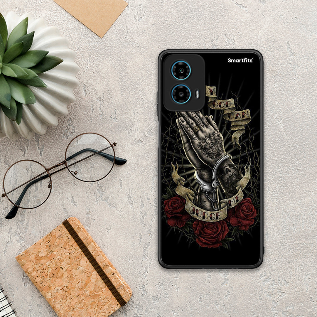 Judge By God - Motorola G34 5G θήκη