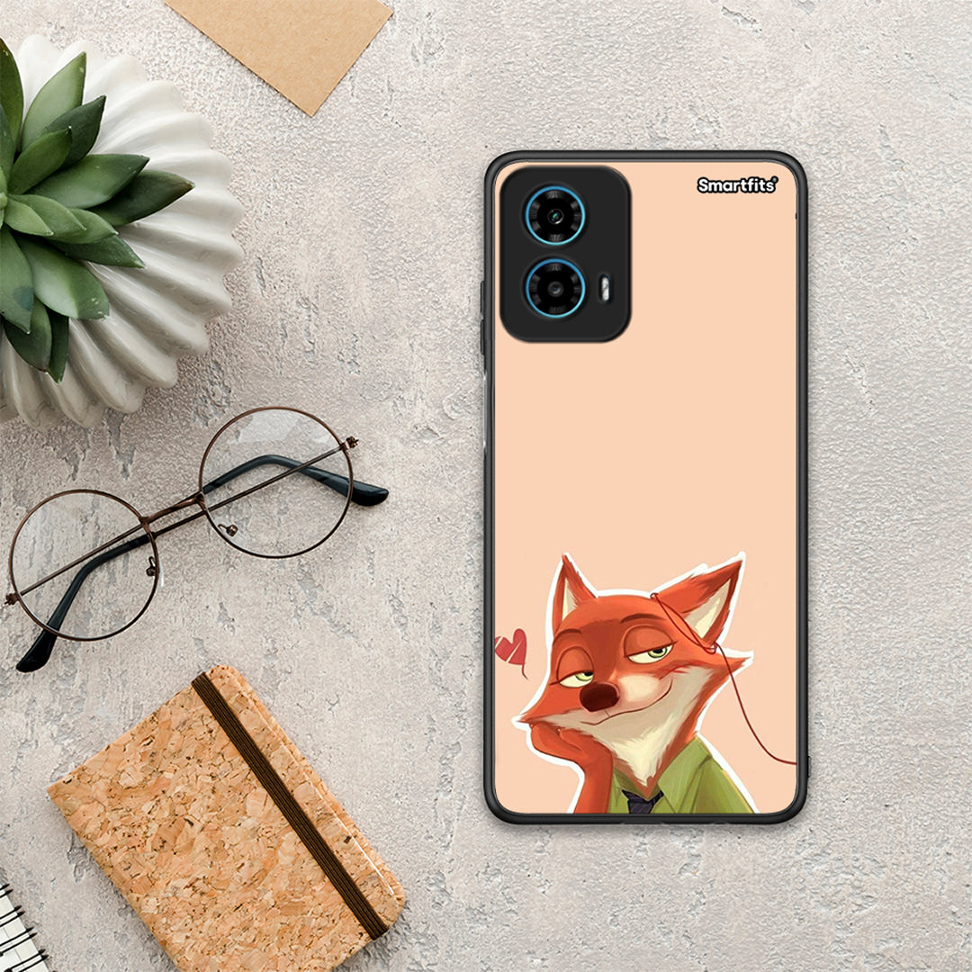 Nick Wilde And Judy Hopps Love 1 - Motorola G34 5G θήκη