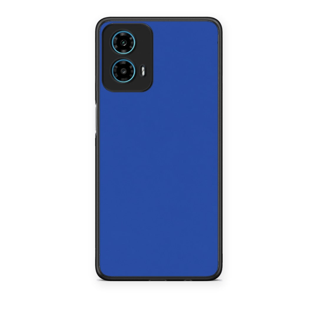 Θήκη Motorola G34 5G Royal Blue από τη Smartfits με σχέδιο στο πίσω μέρος και μαύρο περίβλημα | Motorola G34 5G Royal Blue case with colorful back and black bezels