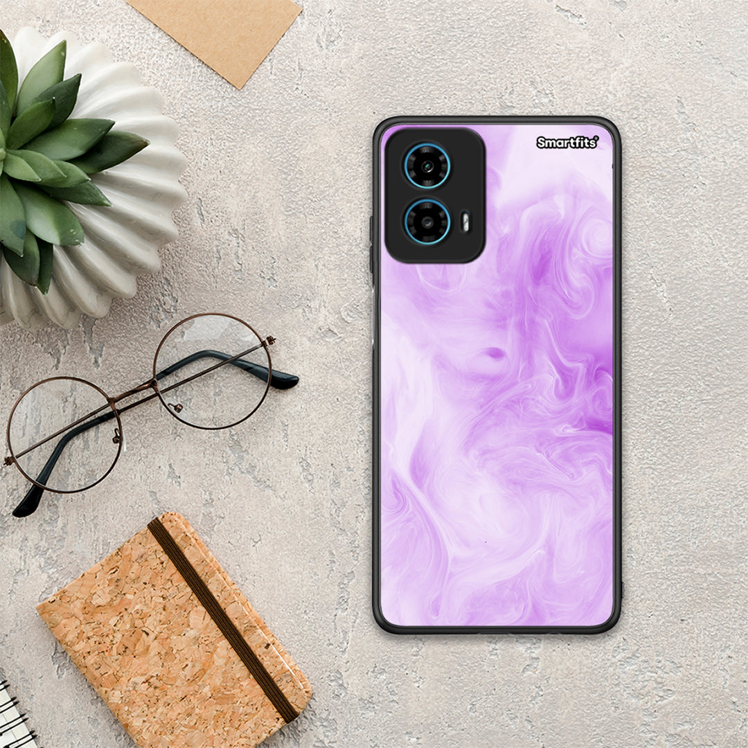 Watercolor Lavender - Motorola G34 5G θήκη