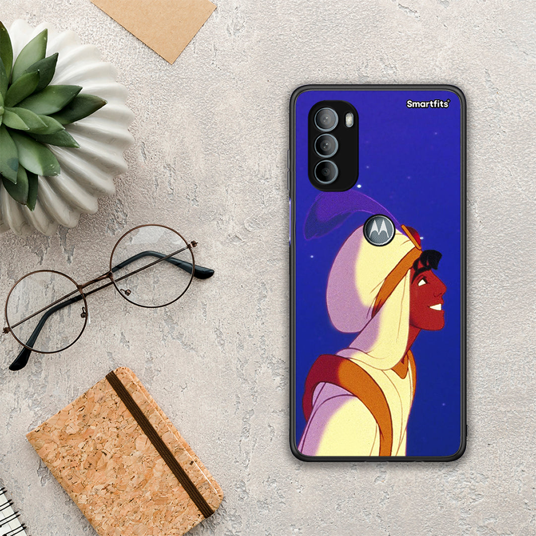 Alladin And Jasmine Love 1 - Motorola Moto G31 θήκη