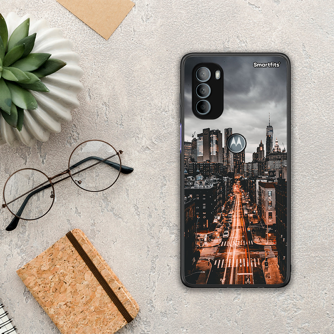 City Lights - Motorola Moto G31 θήκη