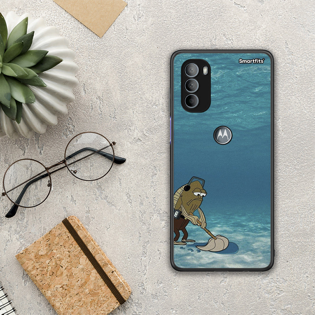 Clean The Ocean - Motorola Moto G31 θήκη