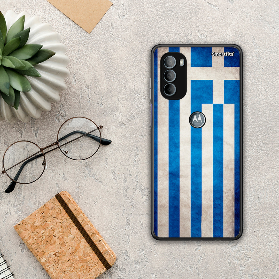 Flag Greek - Motorola Moto G31 θήκη