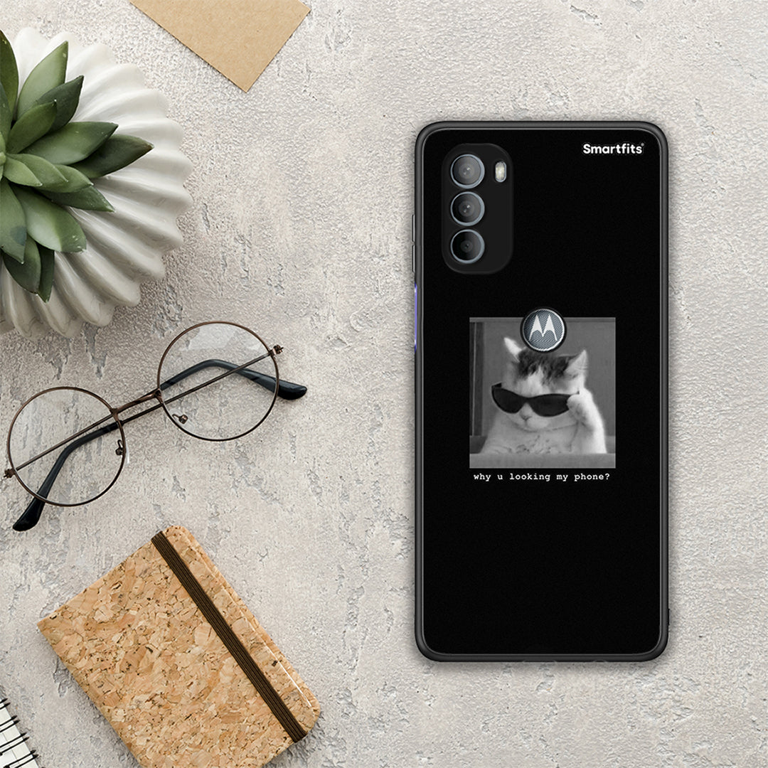 Meme Cat - Motorola Moto G31 θήκη