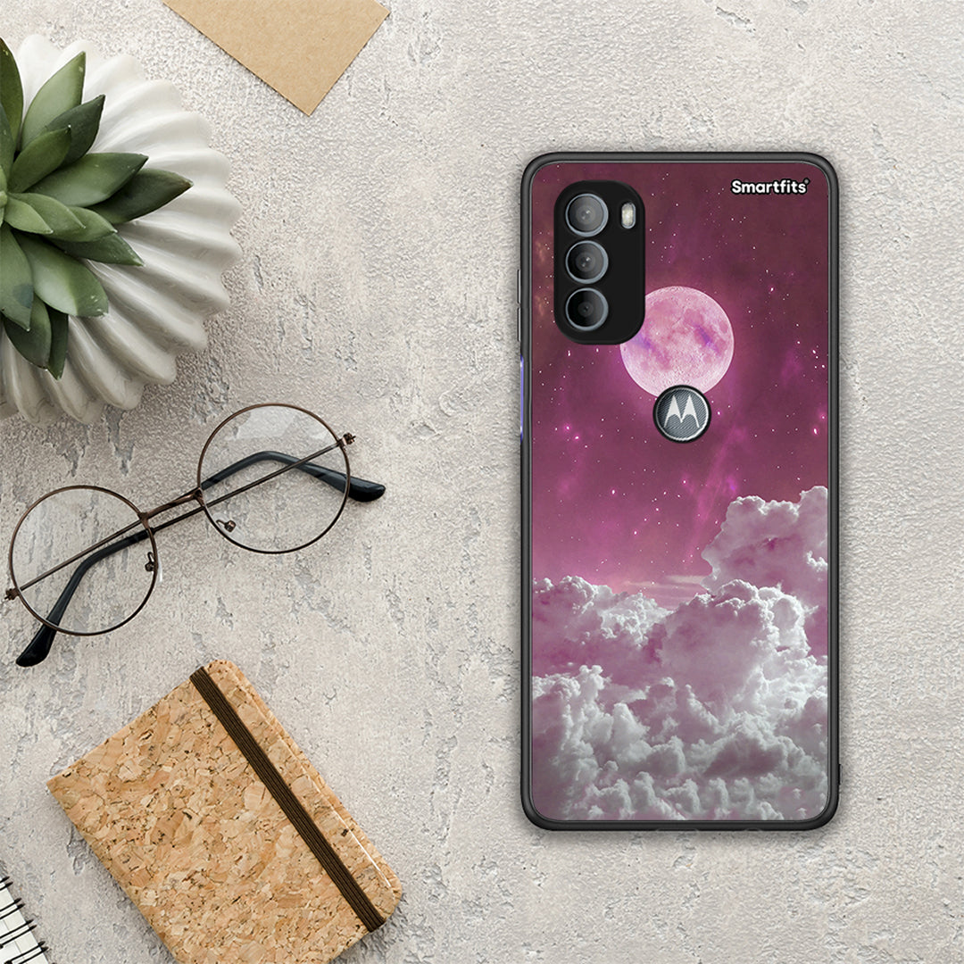 Pink Moon - Motorola Moto G31 θήκη