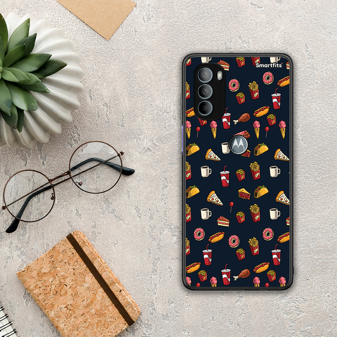 Random Hungry - Motorola Moto G31 θήκη