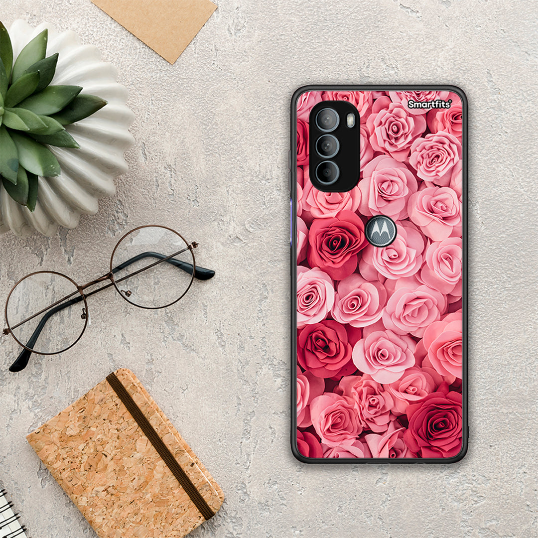 Valentine RoseGarden - Motorola Moto G31 θήκη