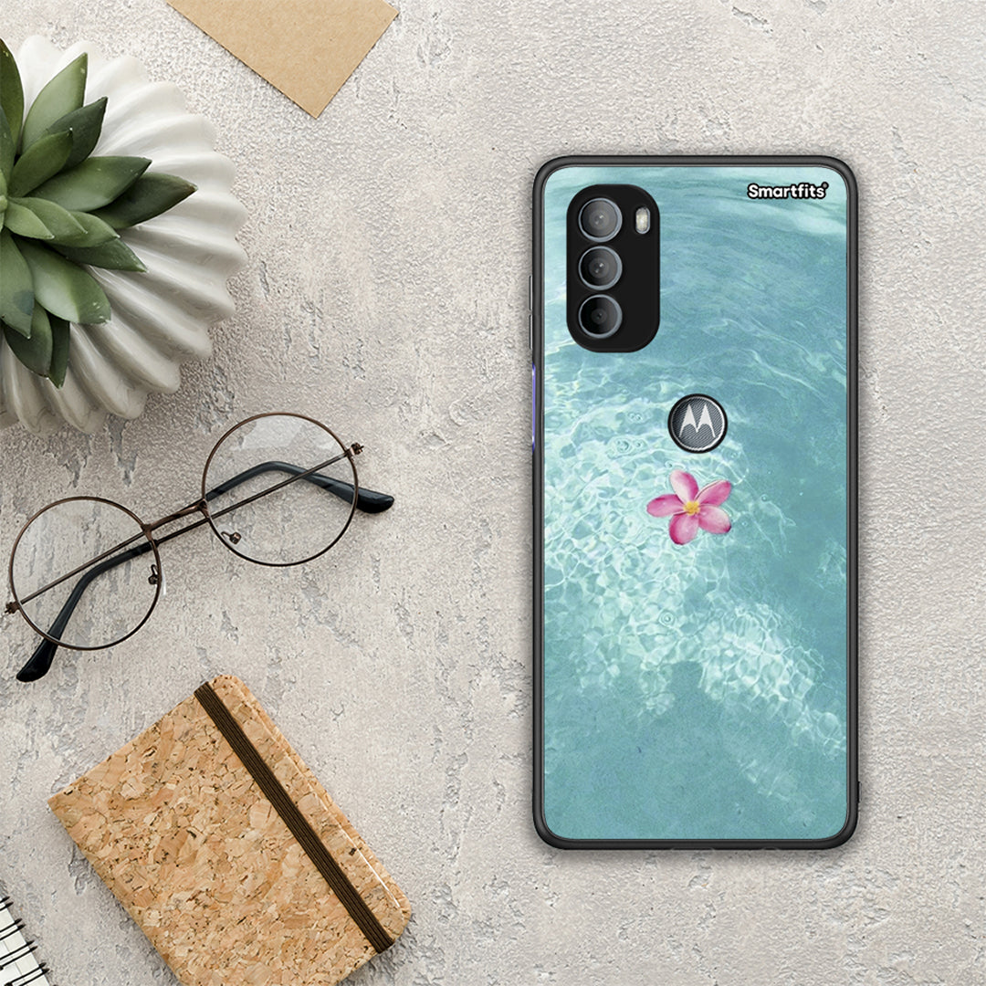 Water Flower - Motorola Moto G31 θήκη