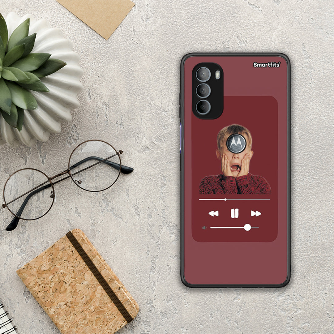 Xmas Alone Music - Motorola Moto G31 θήκη