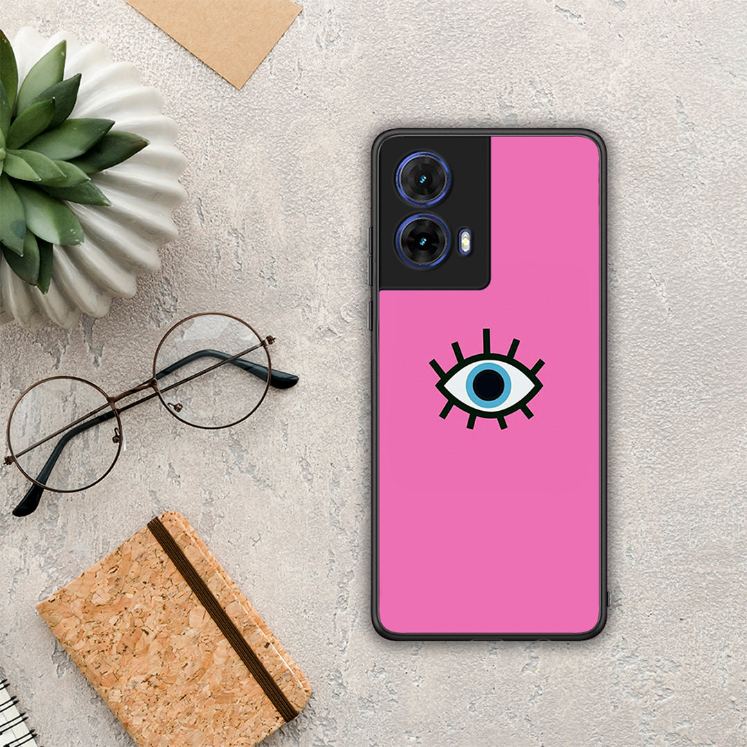 Blue Eye Pink - Motorola Moto G85 θήκη