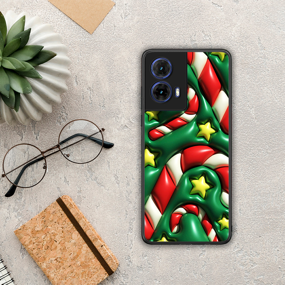 Christmas Bubbles - Motorola Moto G85 θήκη