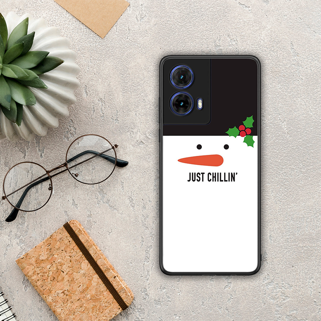 Christmas Chillin - Motorola Moto G85 θήκη