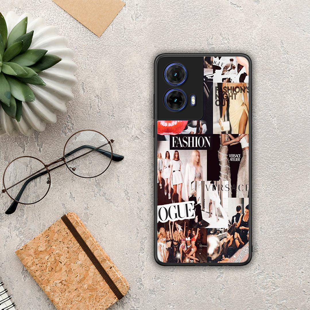 Collage Fashion - Motorola Moto G85 θήκη