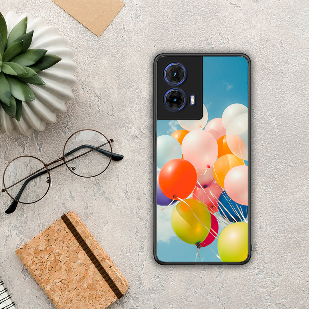 Colorful Balloons - Motorola Moto G85 θήκη