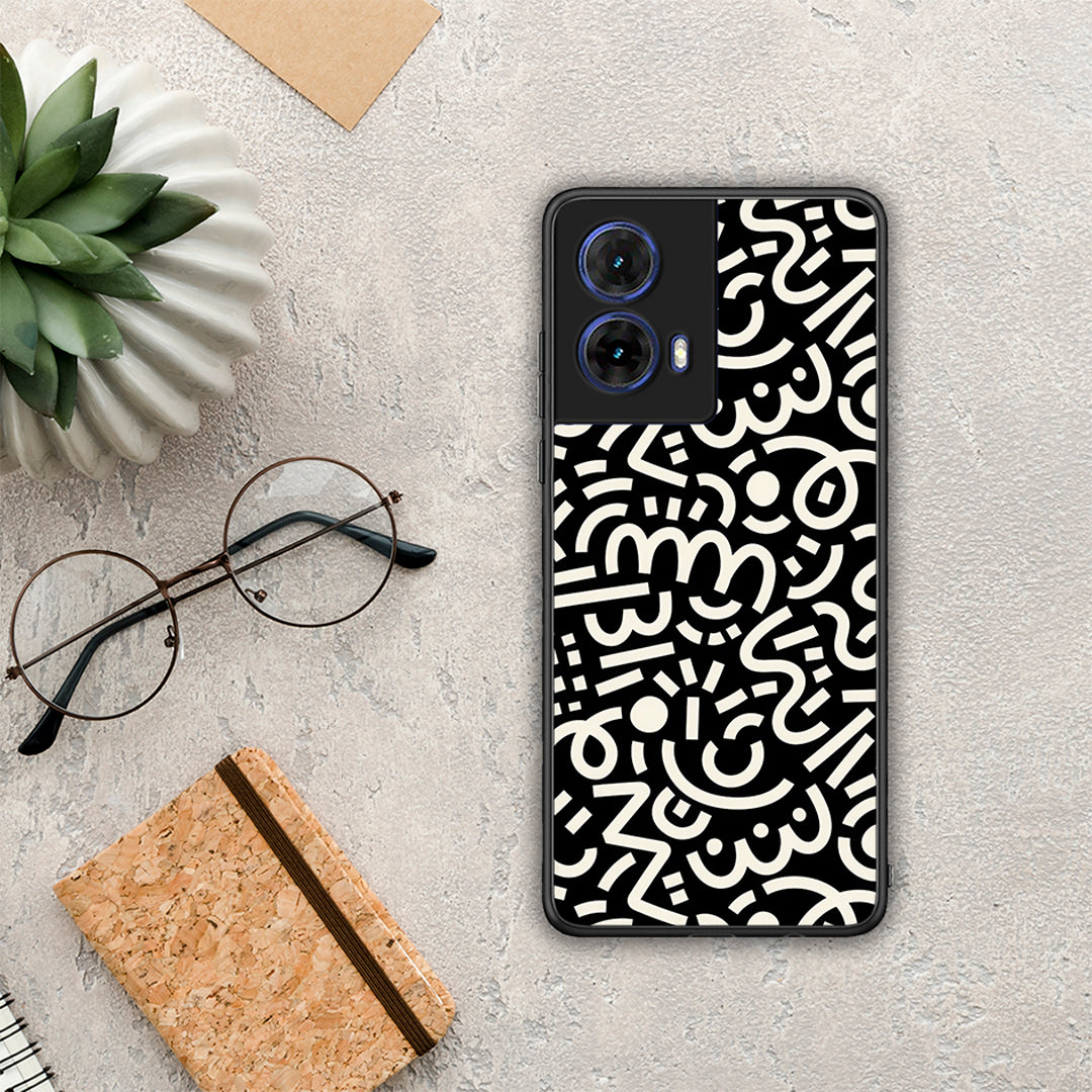 Doodle Art - Motorola Moto G85 θήκη