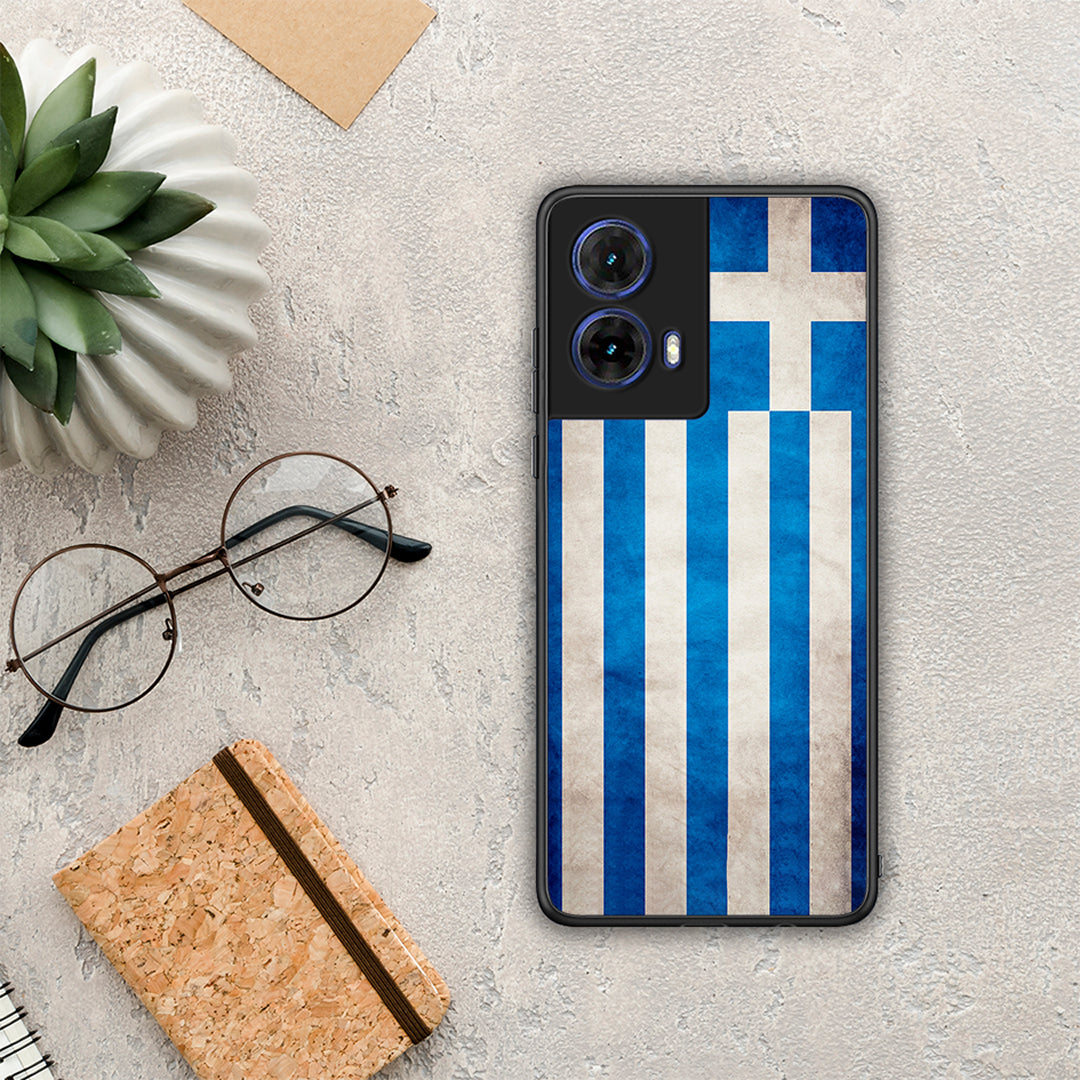 Flag Greek - Motorola Moto G85 θήκη
