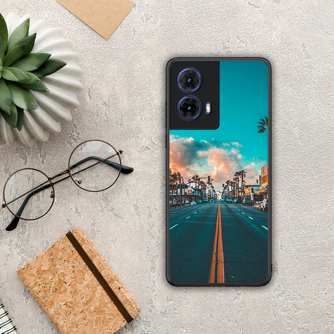 Landscape City - Motorola Moto G85 θήκη