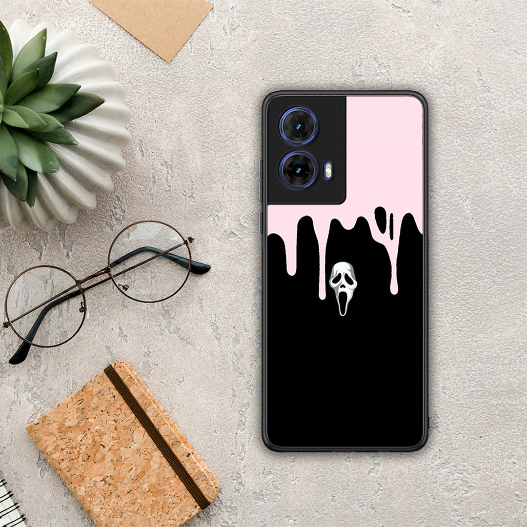 Melting Halloween Mask - Motorola Moto G85 θήκη