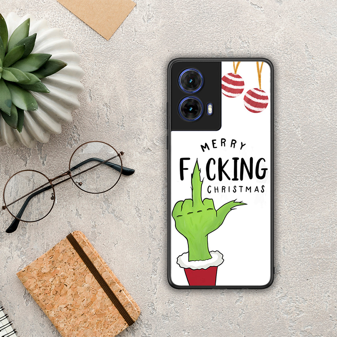 Merry F Xmas - Motorola Moto G85 θήκη