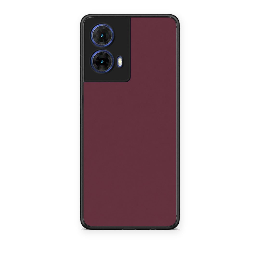 Θήκη Motorola Moto G85 Muted Burgundy από τη Smartfits με σχέδιο στο πίσω μέρος και μαύρο περίβλημα | Motorola Moto G85 Muted Burgundy case with colorful back and black bezels