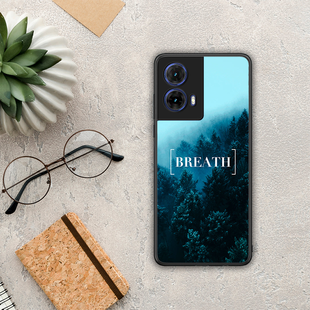 Quote Breath - Motorola Moto G85 θήκη