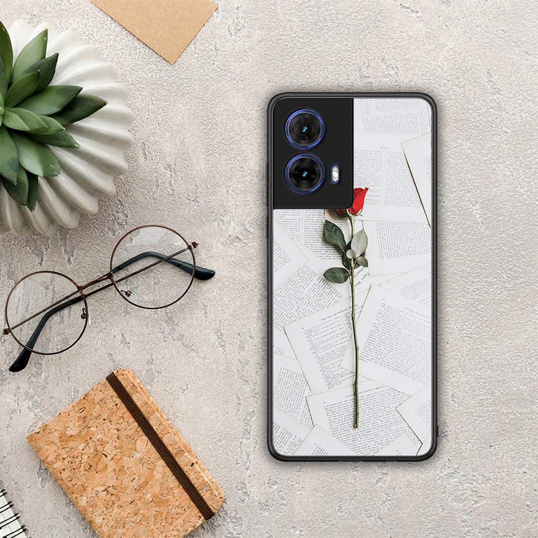 Red Rose - Motorola Moto G85 θήκη