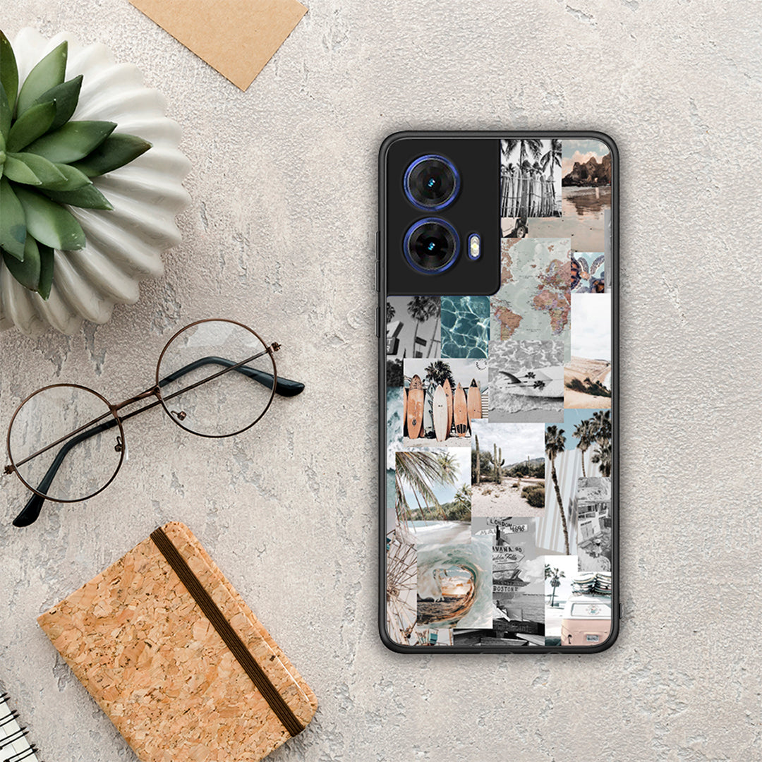 Retro Beach Life - Motorola Moto G85 θήκη