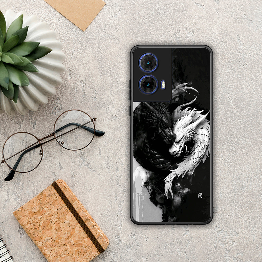 Yin Yang - Motorola Moto G85 θήκη