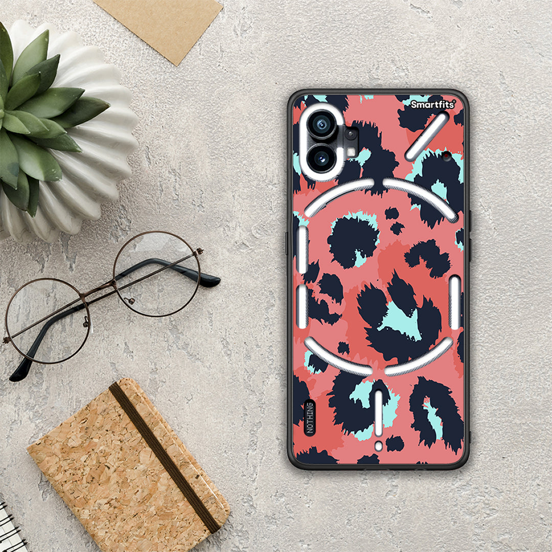 Animal Pink Leopard - Nothing Phone 1 θήκη