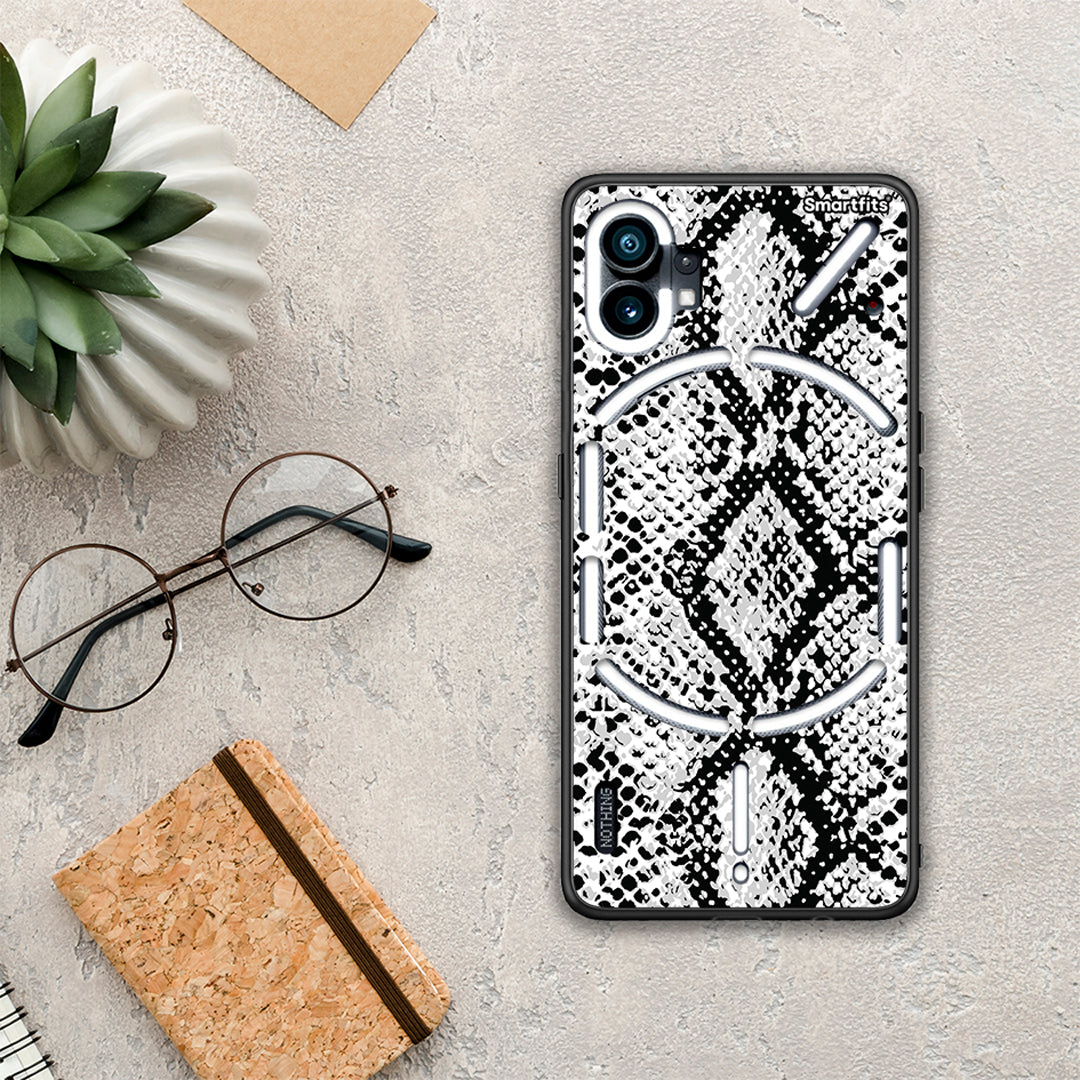 Animal White Snake - Nothing Phone 1 θήκη