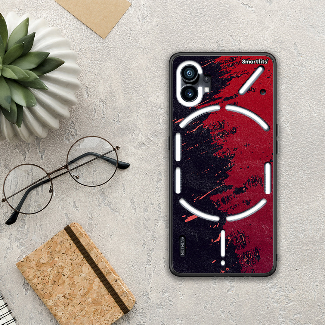 Red Paint - Nothing Phone 1 θήκη