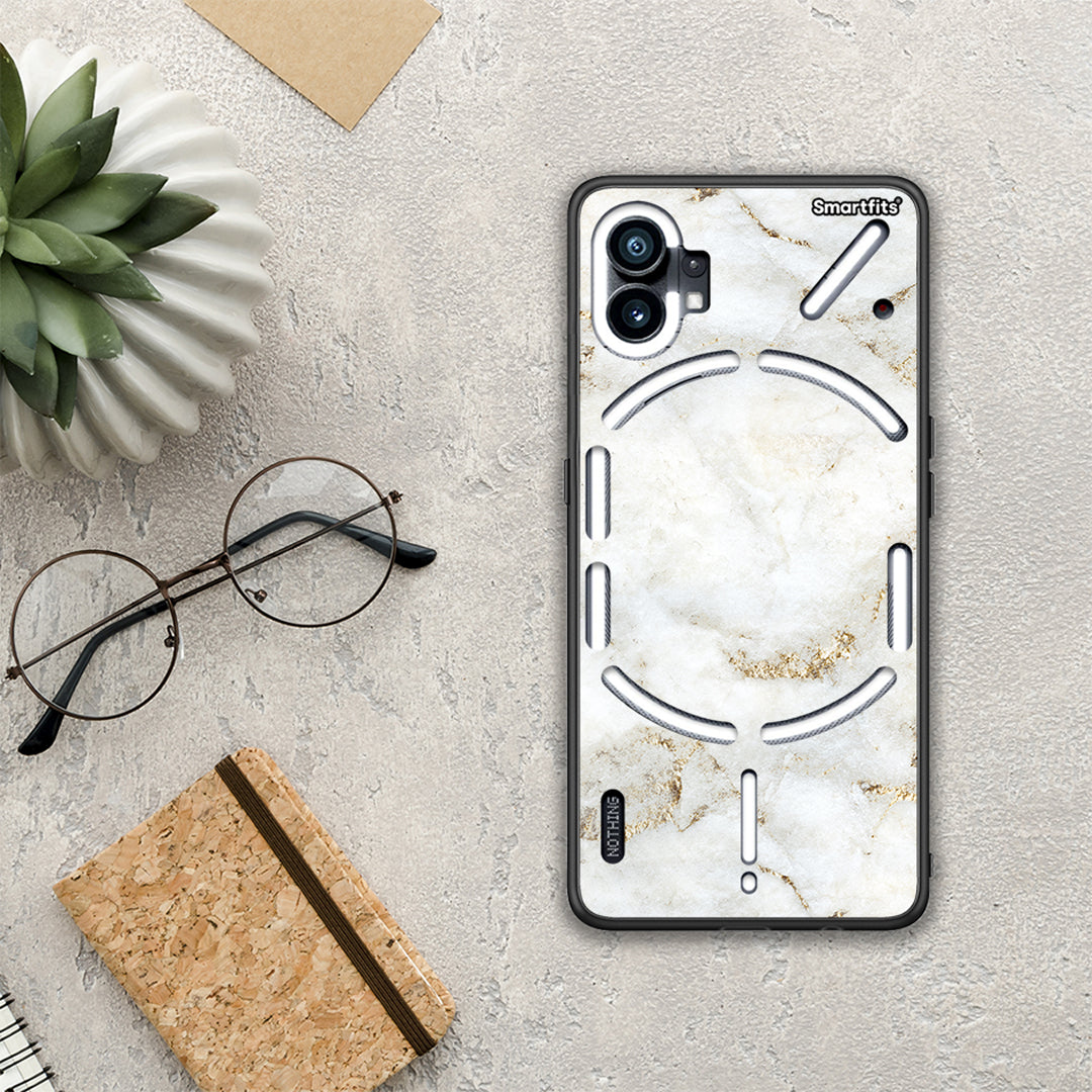 White Gold Marble - Nothing Phone 1 θήκη