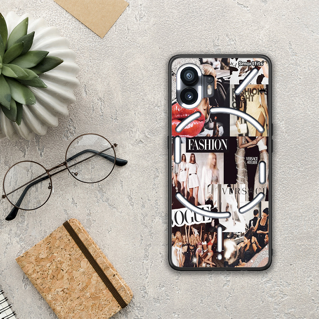 Collage Fashion - Nothing Phone 2 θήκη