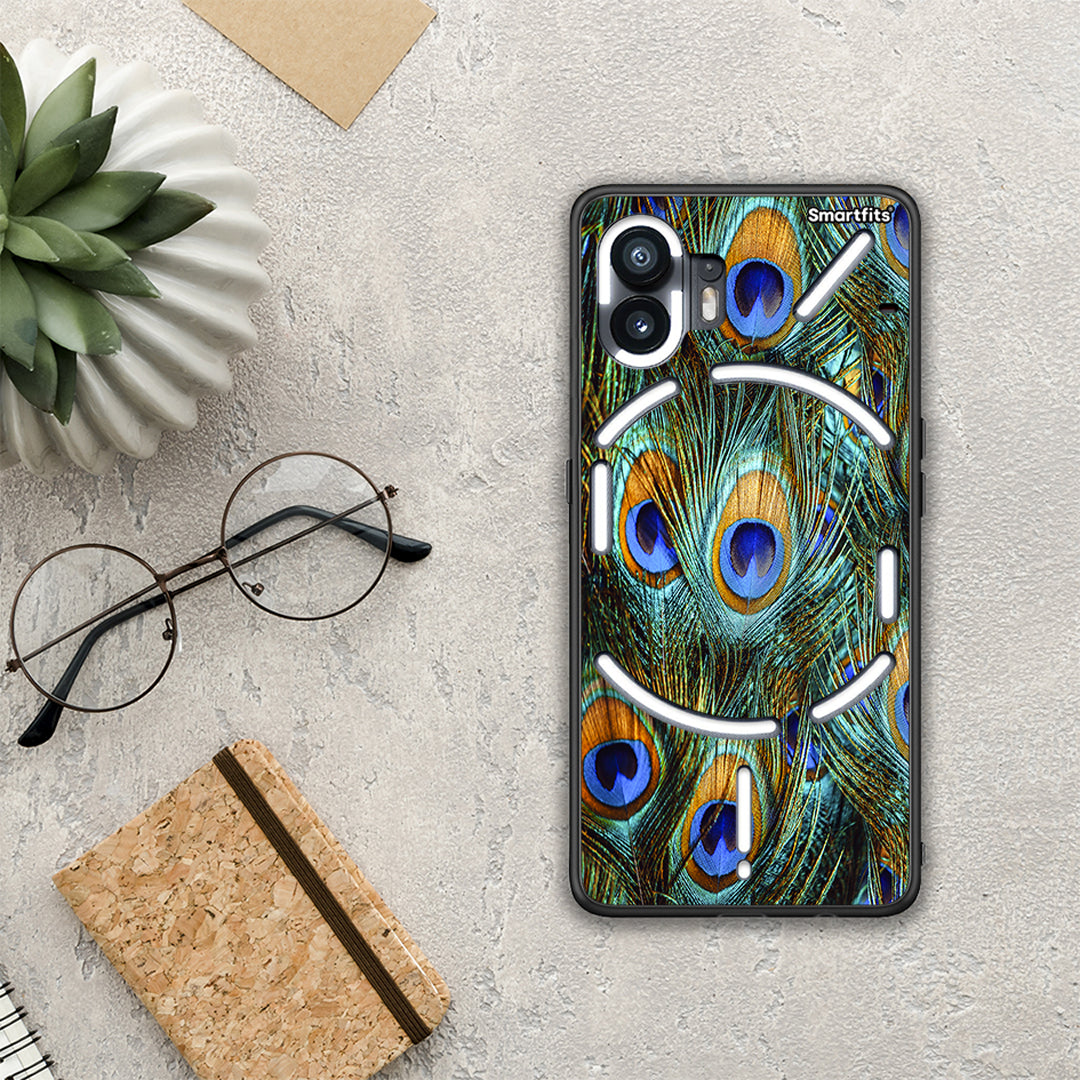 Real Peacock Feathers - Nothing Phone 2 θήκη
