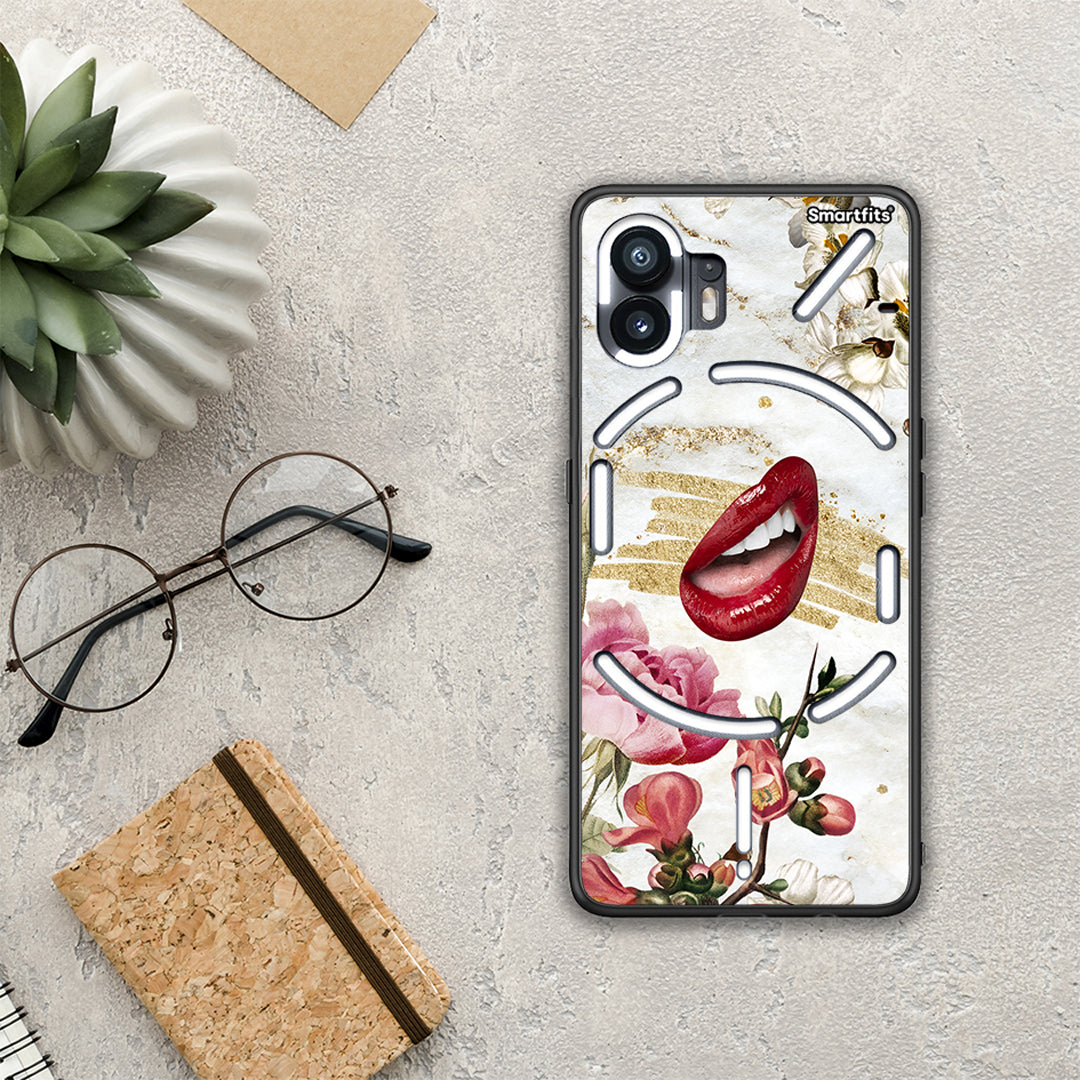 Red Lips - Nothing Phone 2 θήκη