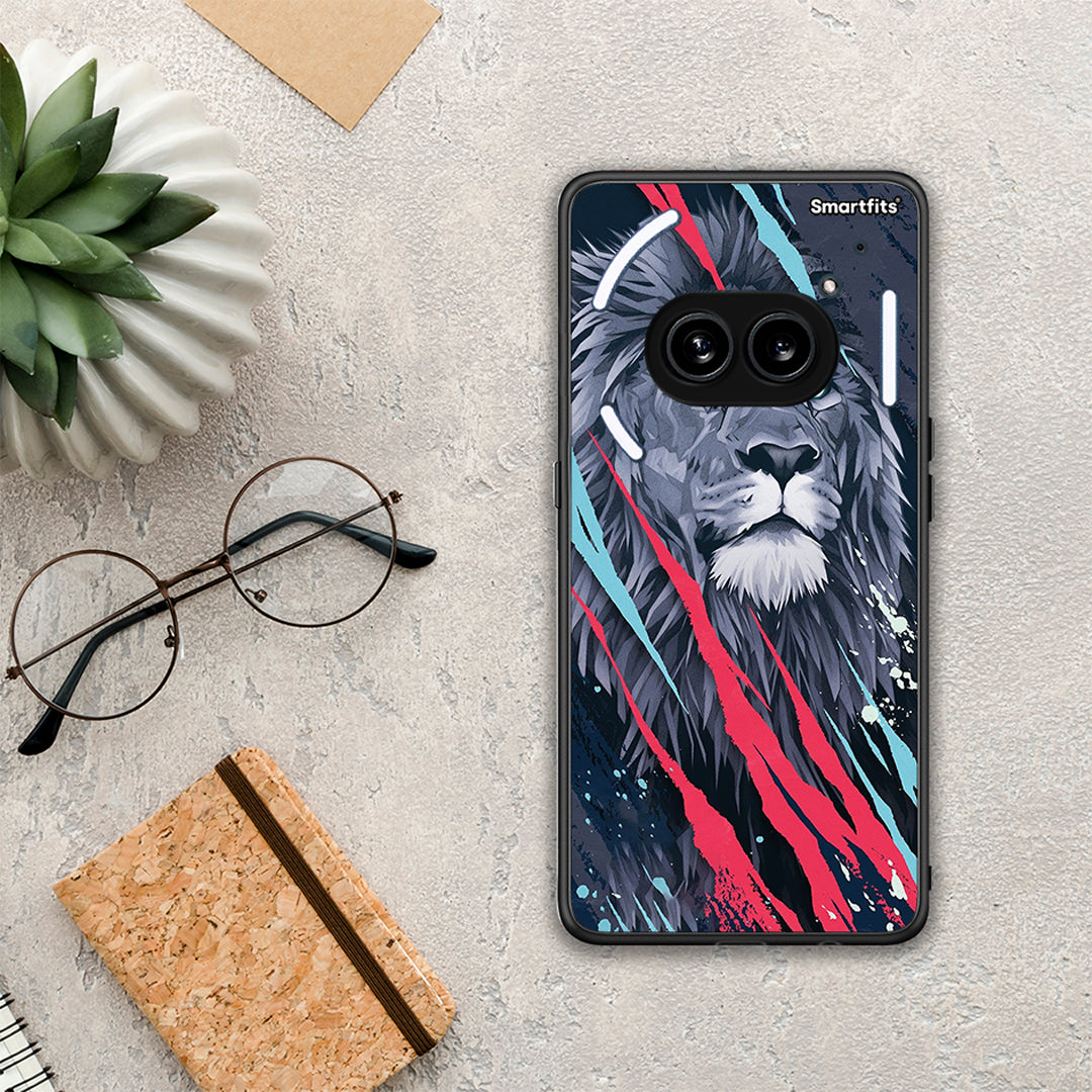 PopArt Lion Designer - Nothing Phone 2a θήκη